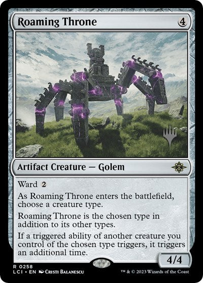 Roaming Throne (Promo Pack: The Lost Caverns of Ixalan) Near Mint Foil