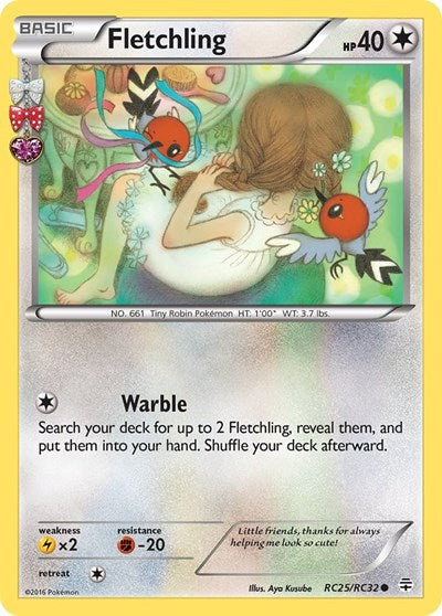 Fletchling (Generations: Radiant Collection) Near Mint
