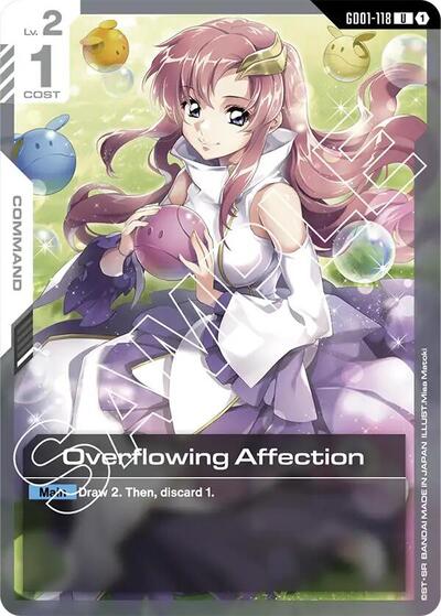Overflowing Affection (Newtype Rising) Near Mint