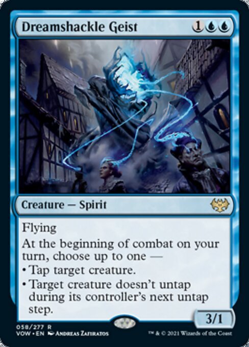 Dreamshackle Geist (Innistrad: Crimson Vow) Near Mint - Nick Nack's Full Frontal Attack