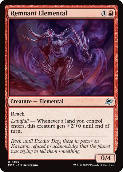 Remnant Elemental (Edge of Eternities) Near Mint - Nick Nack's Full Frontal Attack