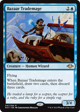 Bazaar Trademage (Modern Horizons) Near Mint - Nick Nack's Full Frontal Attack