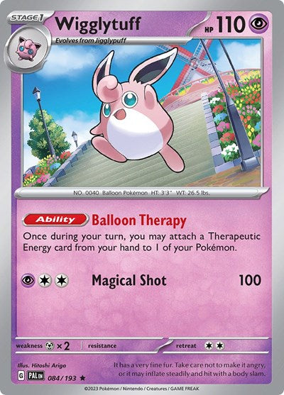 Wigglytuff (SV02: Paldea Evolved) Near Mint Holofoil