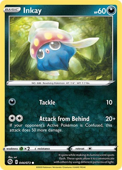 Inkay (Champion's Path) Near Mint - Nick Nack's Full Frontal Attack