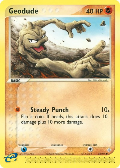 Geodude - 056 (Dragon) Light Play