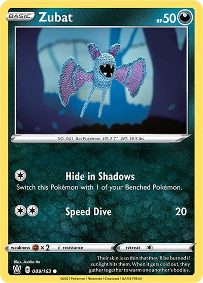 Zubat (SWSH05: Battle Styles) Near Mint