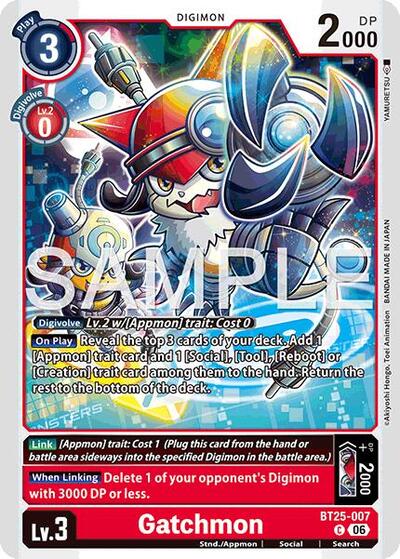 Gatchmon (Dual Revolution Booster) Near Mint