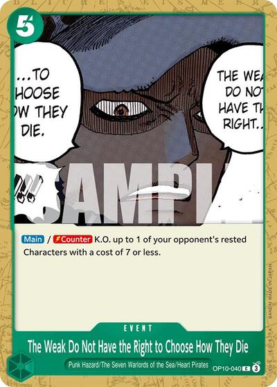 The Weak Do Not Have the Right to Choose How They Die (Royal Blood) Near Mint