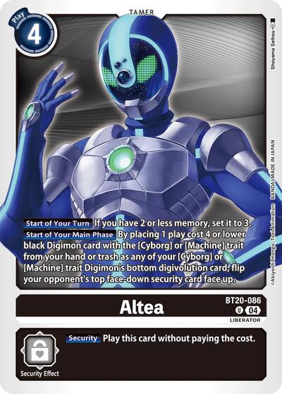 Altea (Release Special Booster 2.5) Damaged / Poor