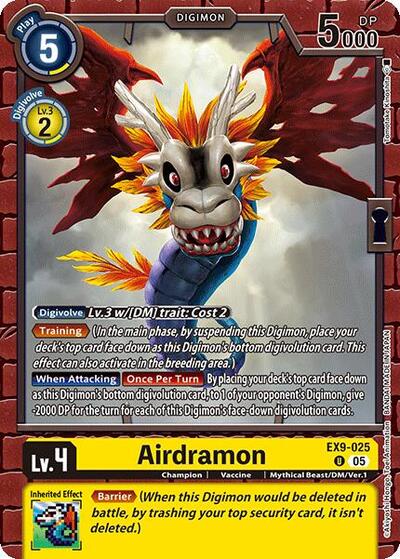 Airdramon (Versus Monsters) Near Mint