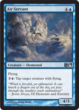 Air Servant (Magic 2014 Core Set) Near Mint - Nick Nack's Full Frontal Attack