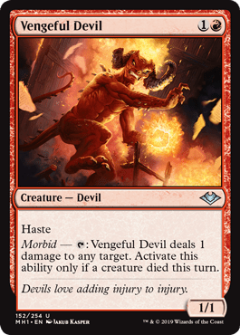 Vengeful Devil (Modern Horizons) Near Mint - Nick Nack's Full Frontal Attack
