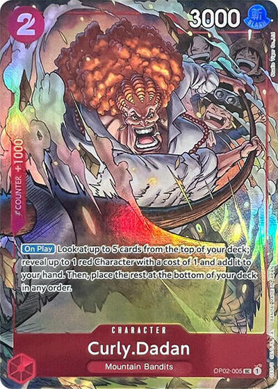 Curly.Dadan (Premium Card Collection -Best Selection Vol. 1-) (One Piece Promotion Cards) Near Mint Foil