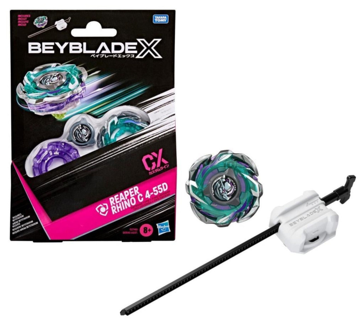 Beyblade X Reaper Rhino C 4-55D CX Starter Pack