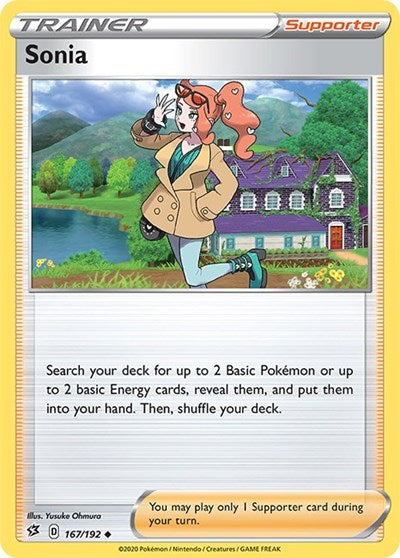 Sonia (SWSH02: Rebel Clash) Near Mint