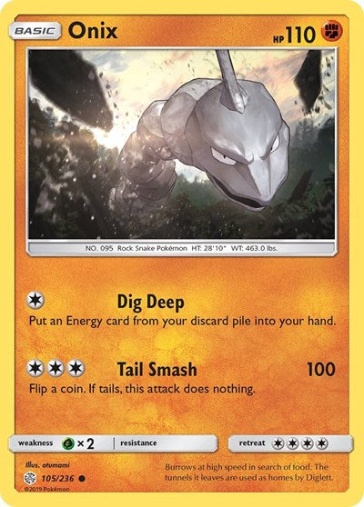 Onix (SM - Cosmic Eclipse) Near Mint