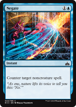 Negate (Rivals of Ixalan) Near Mint - Nick Nack's Full Frontal Attack