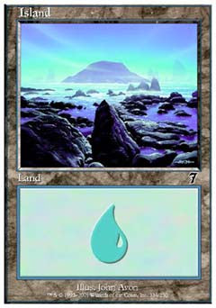 Island (333) (7th Edition) Near Mint