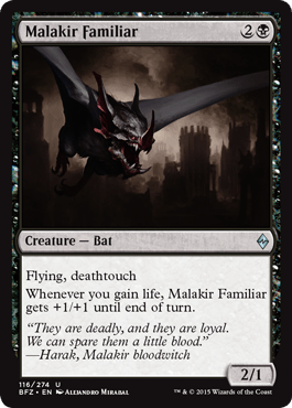 Malakir Familiar (Battle for Zendikar) Near Mint - Nick Nack's Full Frontal Attack