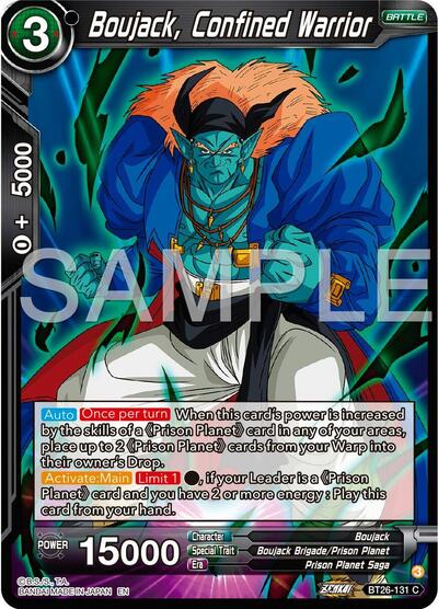 Boujack, Confined Warrior (Ultimate Advent) Near Mint