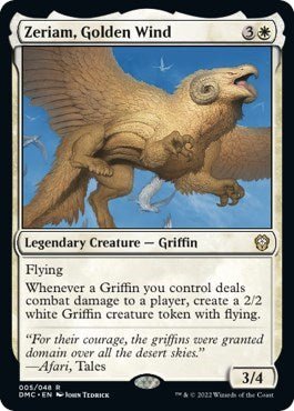Zeriam, Golden Wind (Commander: Dominaria United) Near Mint - Nick Nack's Full Frontal Attack
