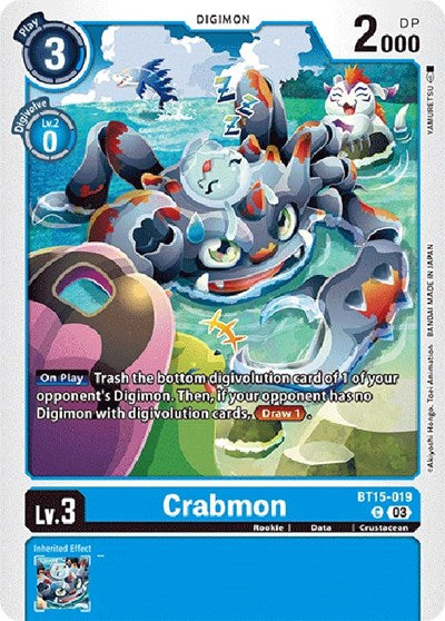 Crabmon (Exceed Apocalypse) Near Mint