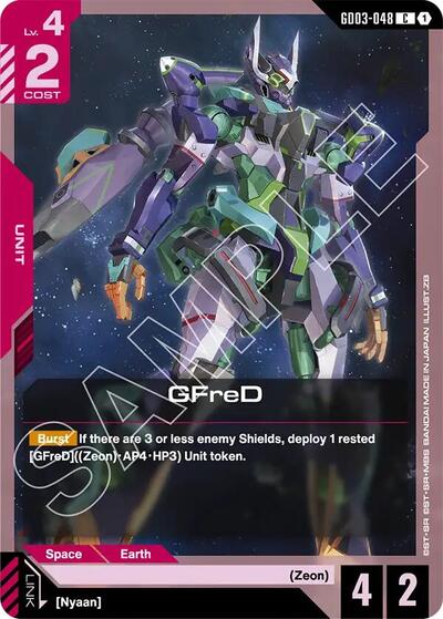 GFreD (GD03 - 048) (Steel Requiem) Near Mint - Nick Nack's Full Frontal Attack