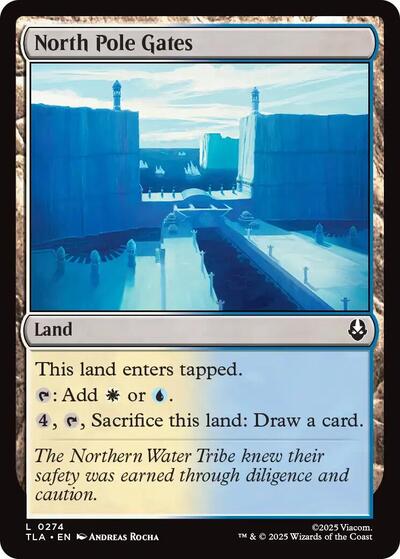 North Pole Gates (Avatar: The Last Airbender) Near Mint - Nick Nack's Full Frontal Attack