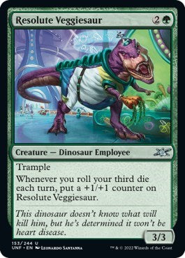Resolute Veggiesaur (Unfinity) Near Mint