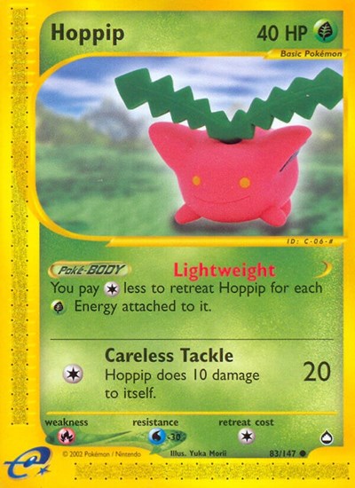 Hoppip (Aquapolis) Medium Play