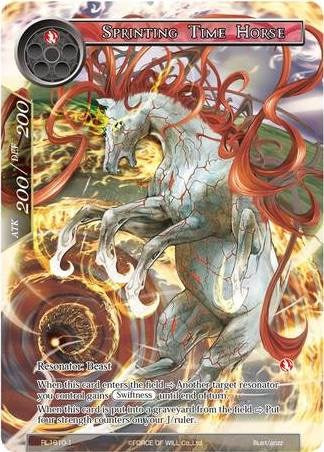 Sprinting Time Horse (RL1010-1) [Promo Cards]