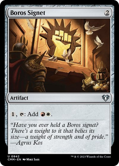 Boros Signet (Commander Masters) Near Mint