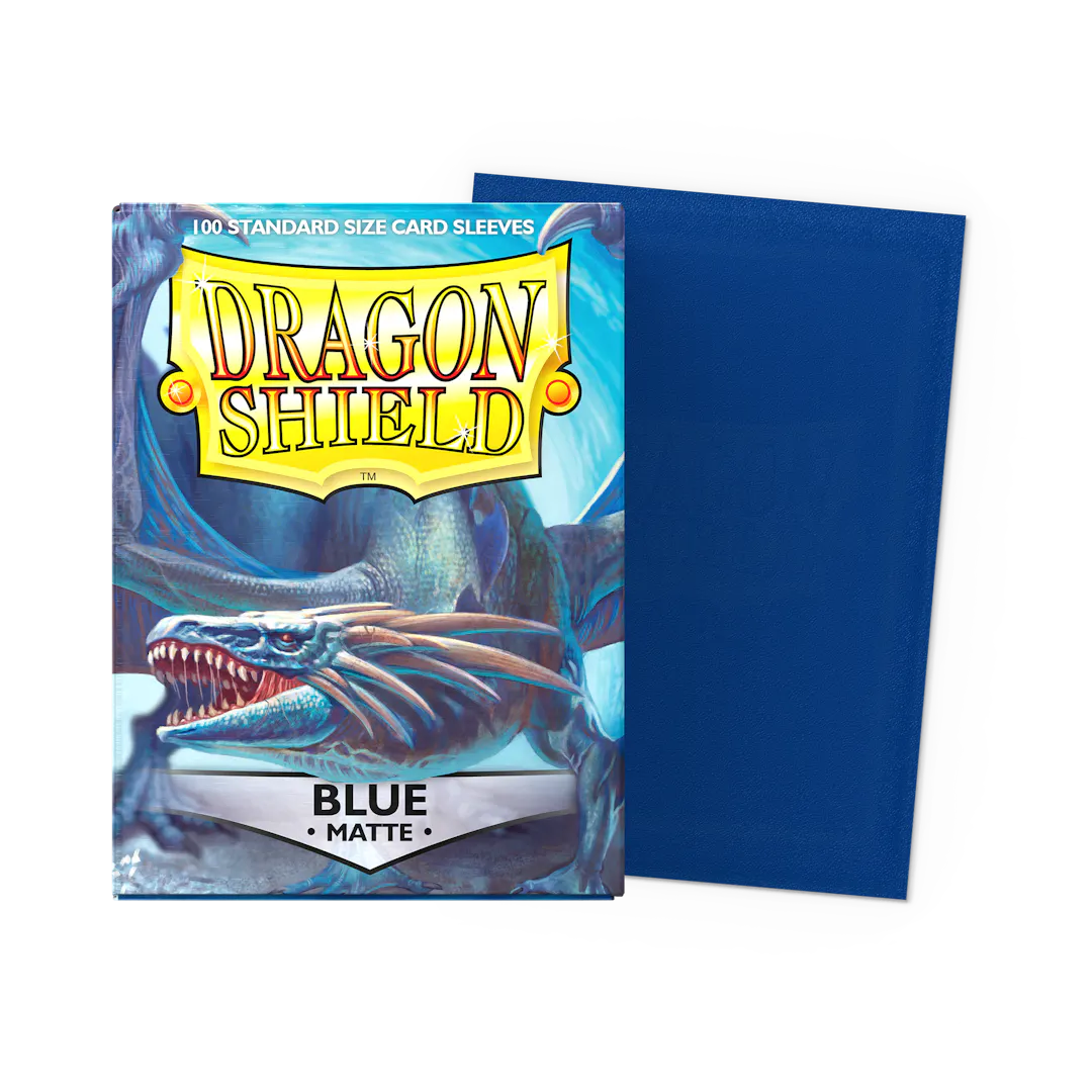 Blue - Matte Sleeves - Standard Size - Nick Nack's Full Frontal Attack