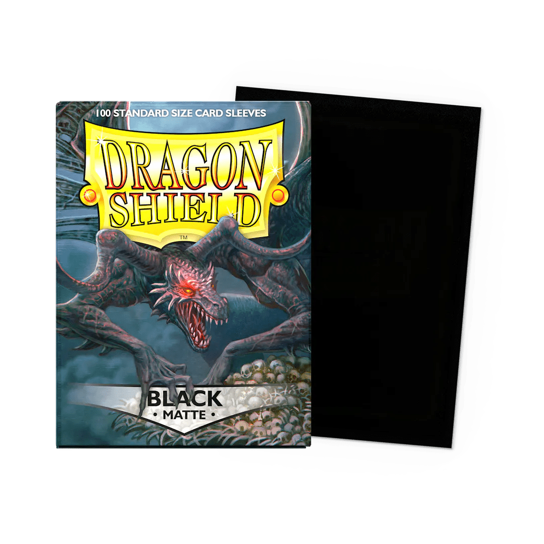 Black - Matte Sleeves - Standard Size - Nick Nack's Full Frontal Attack