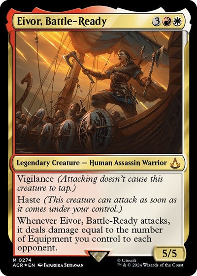 Eivor, Battle-Ready (Universes Beyond: Assassin's Creed) Near Mint Foil