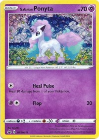 Ponyta de Galar - SWSH013 (Promoción de General Mills) [Tarjetas y productos varios] 