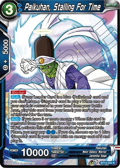 Paikuhan, Stalling for Time (Vicious Rejuvenation) Near Mint