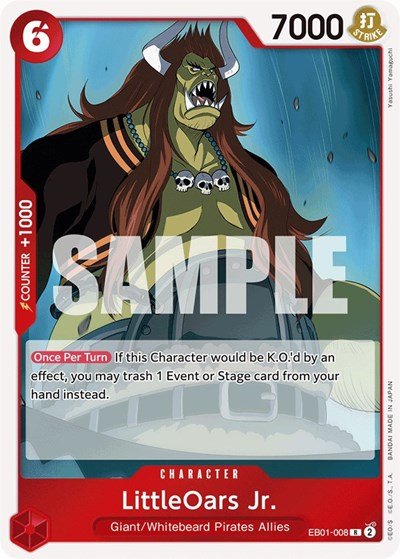 LittleOars Jr. (Extra Booster: Memorial Collection) Near Mint Foil - Nick Nack's Full Frontal Attack