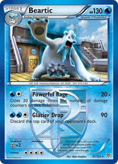 Beartic (Team Plasma) (Plasma Storm) Light Play