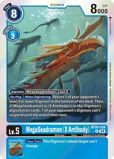 MegaSeadramon (X Antibody) (Release Special Booster 2.5) Light Play Foil