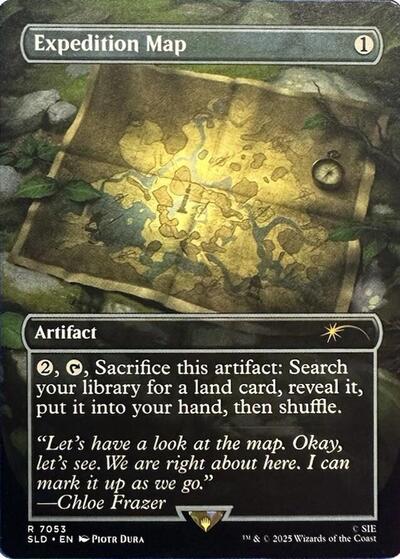 Expedition Map (Secret Lair) Near Mint