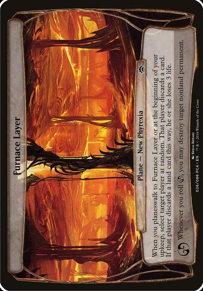 Furnace Layer (Planechase Anthology) (Oversize Cards) Near Mint