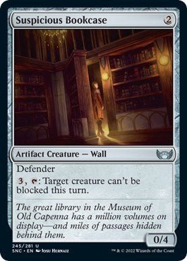 Suspicious Bookcase (Streets of New Capenna) Near Mint - Nick Nack's Full Frontal Attack