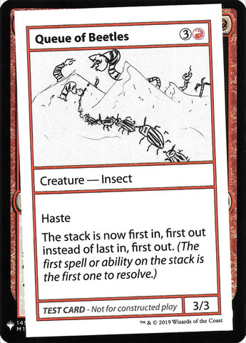 Queue of Beetles [Mystery Booster Playtest Cards]