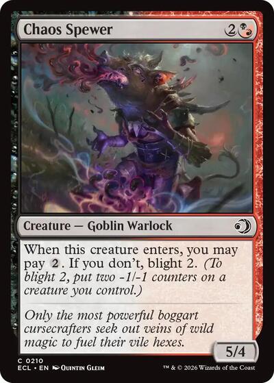 Chaos Spewer (Lorwyn Eclipsed) Near Mint - Nick Nack's Full Frontal Attack