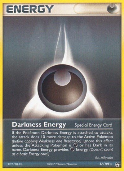 Darkness Energy (Special) (Power Keepers) Light Play - Nick Nack's Full Frontal Attack