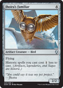 Jhoira's Familiar (Dominaria) Near Mint - Nick Nack's Full Frontal Attack