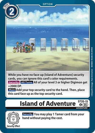 Island of Adventure (Starter Deck 20: Protector of Light) Near Mint