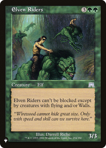 Elven Riders [The List]