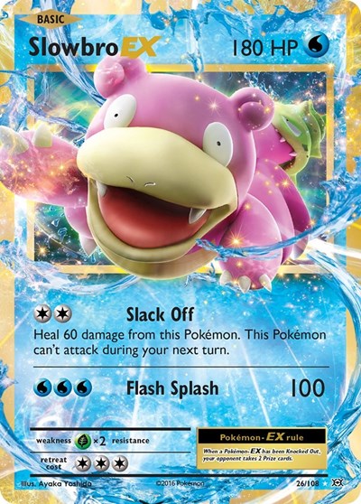 Slowbro EX (XY - Evolutions) Near Mint Holofoil
